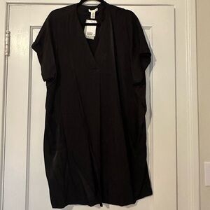 Black mini dress, size medium